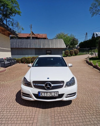 Mercedes-Benz Klasa C cena 52300 przebieg: 127000, rok produkcji 2012 z Zakopane małe 121